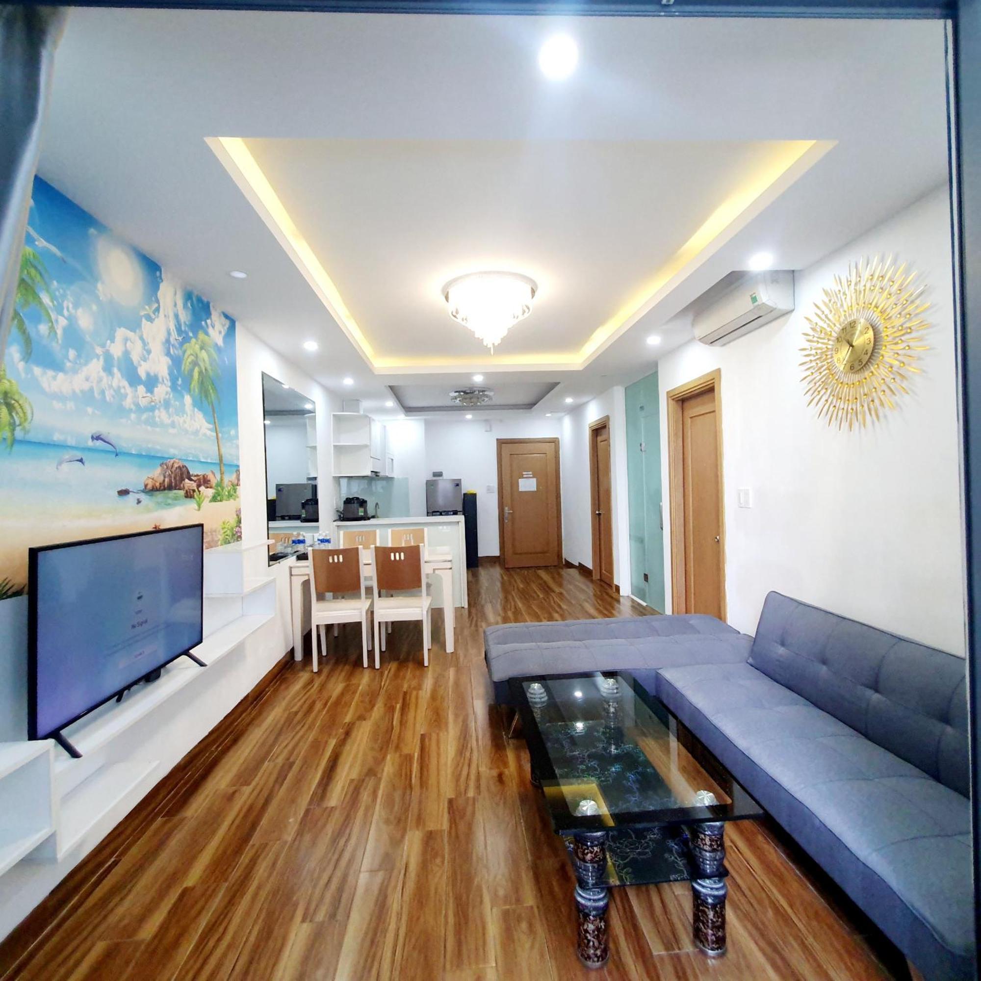 2Br Balcony Best Sea View - City View - Optional - High Floor - 1' To My Khe Beach - Can Ho 2Pn Ban Cong View Bien - View Thanh Pho - Nhieu Loai Phong - Mot Phut Den Bien - Tang Cao Apartment Da Nang Luaran gambar