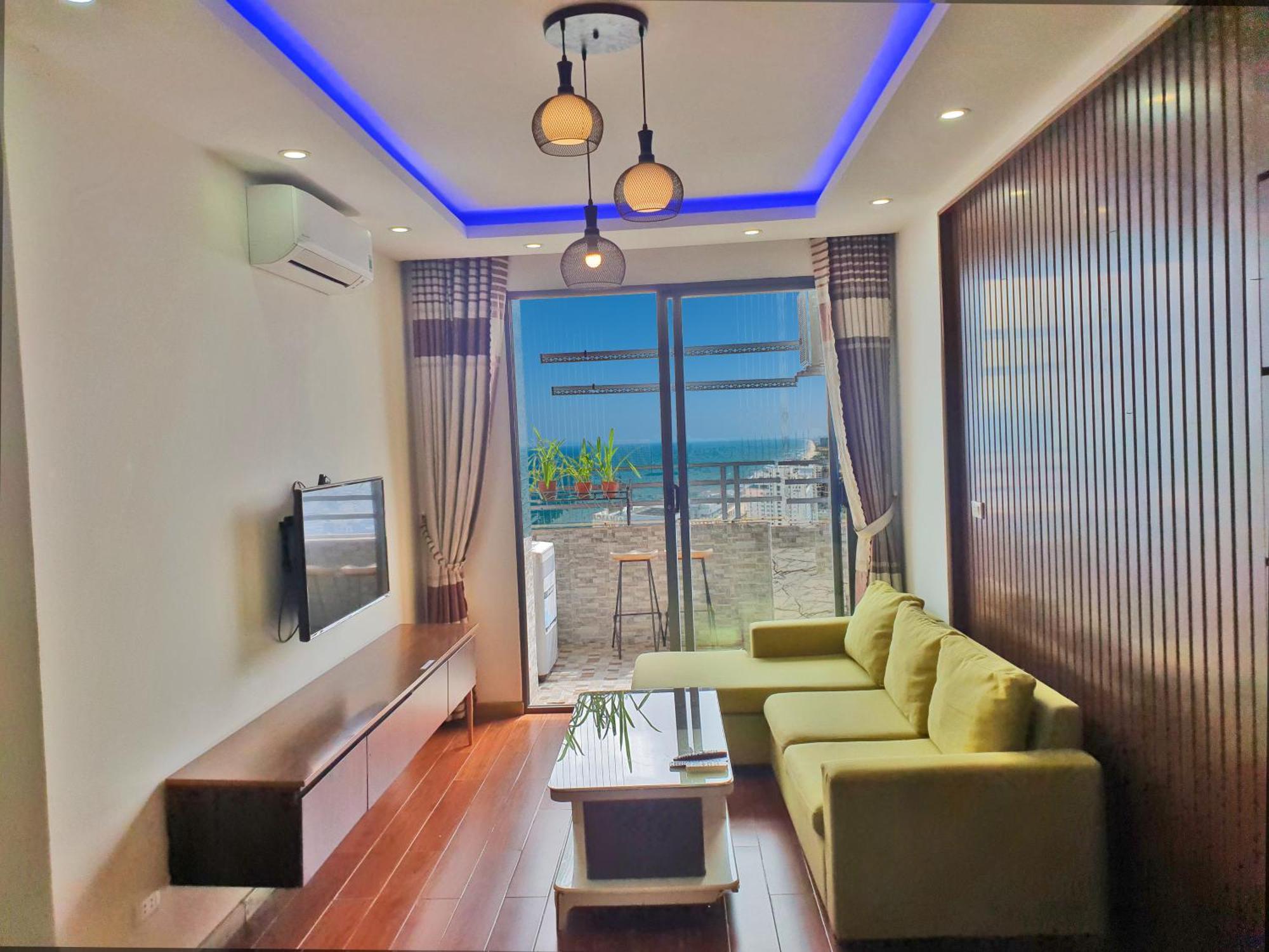 2Br Balcony Best Sea View - City View - Optional - High Floor - 1' To My Khe Beach - Can Ho 2Pn Ban Cong View Bien - View Thanh Pho - Nhieu Loai Phong - Mot Phut Den Bien - Tang Cao Apartment Da Nang Luaran gambar