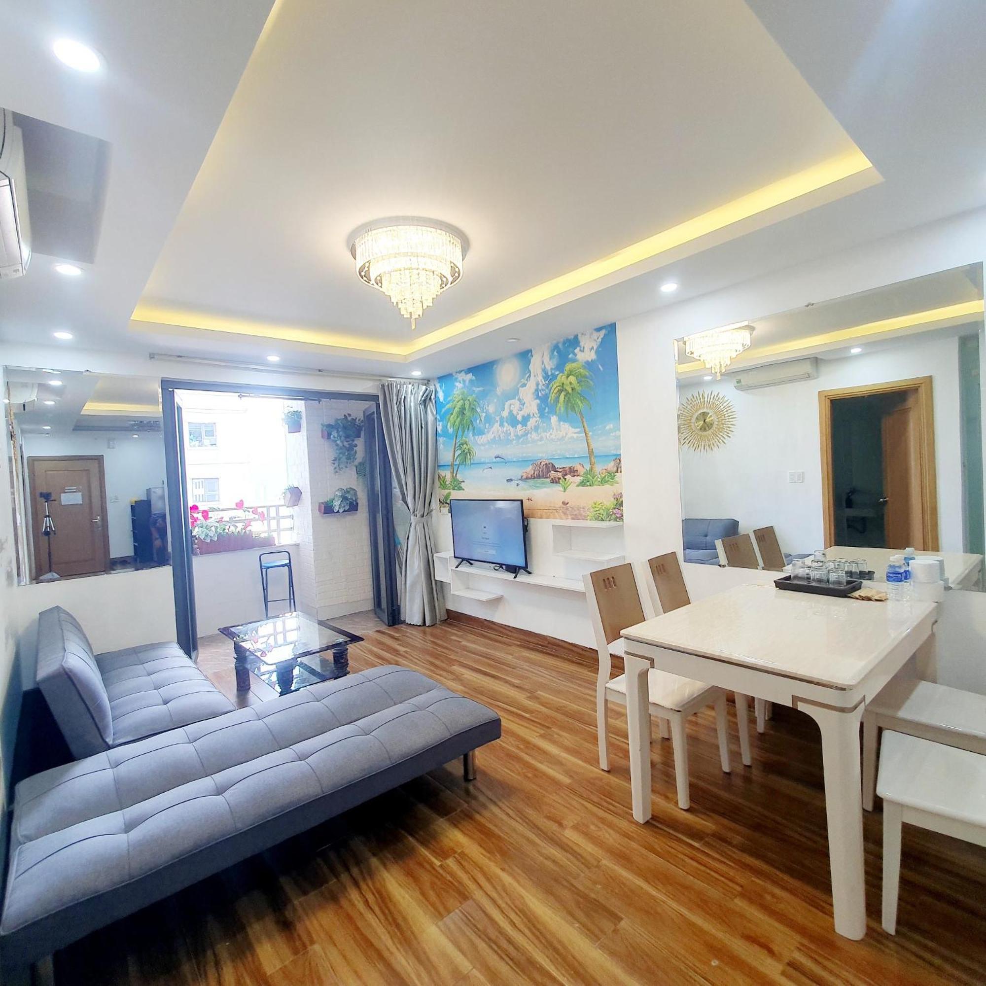 2Br Balcony Best Sea View - City View - Optional - High Floor - 1' To My Khe Beach - Can Ho 2Pn Ban Cong View Bien - View Thanh Pho - Nhieu Loai Phong - Mot Phut Den Bien - Tang Cao Apartment Da Nang Luaran gambar